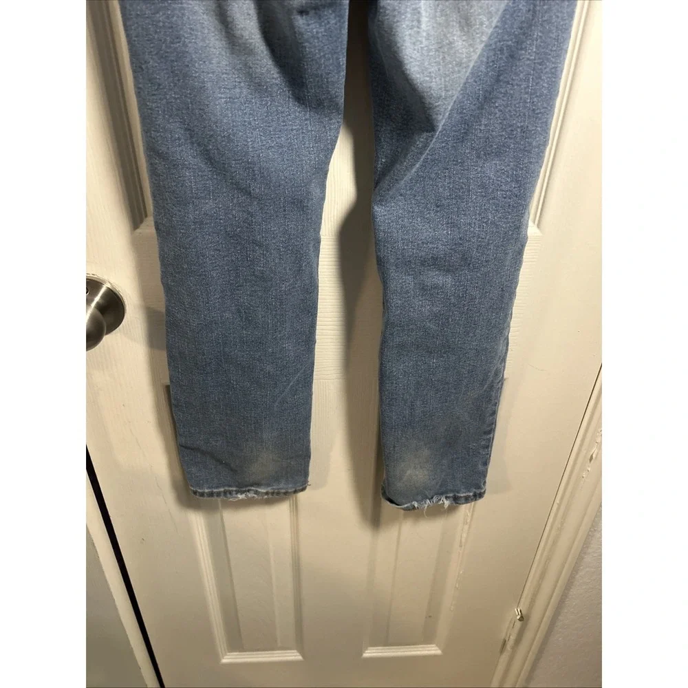 Girls Gap size 8 Jeans Regular Stretch Straight Adj. Waist ‎ Blue